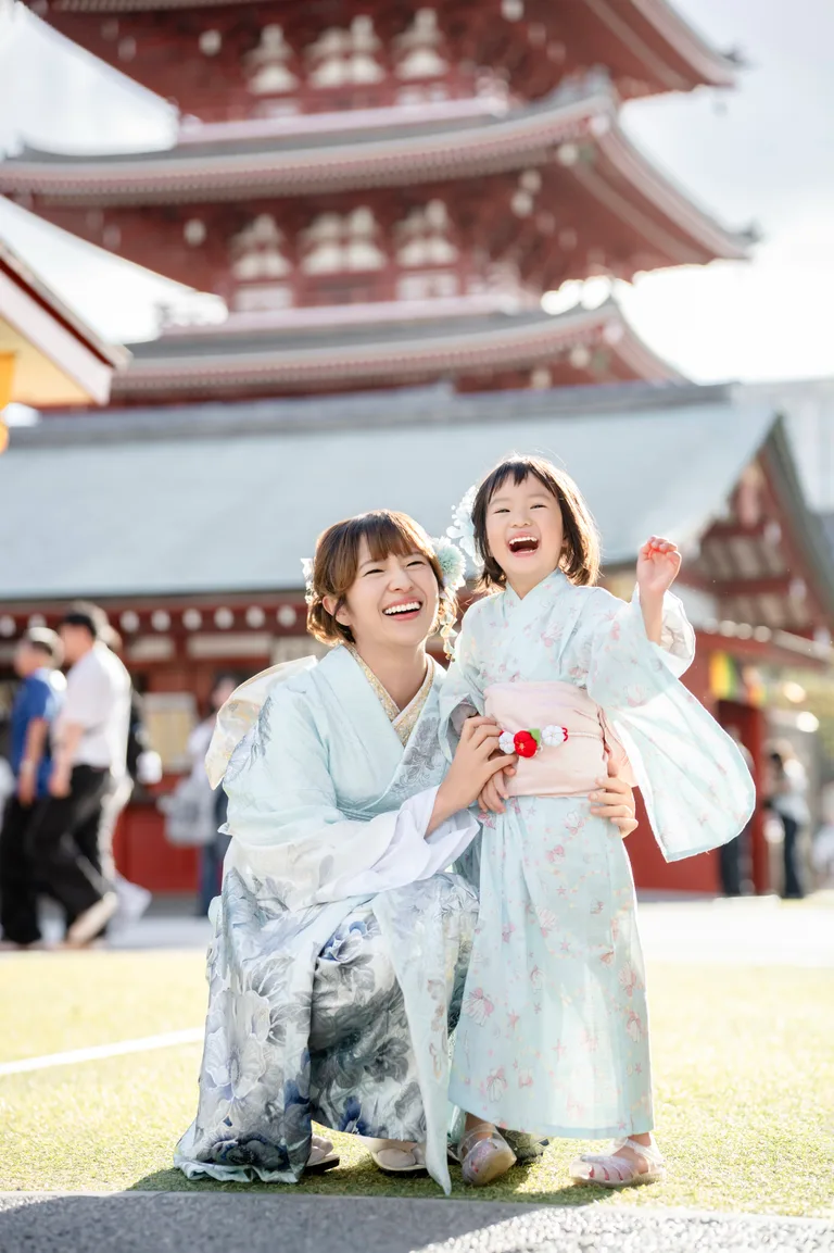 Kid's Yukata — style 2