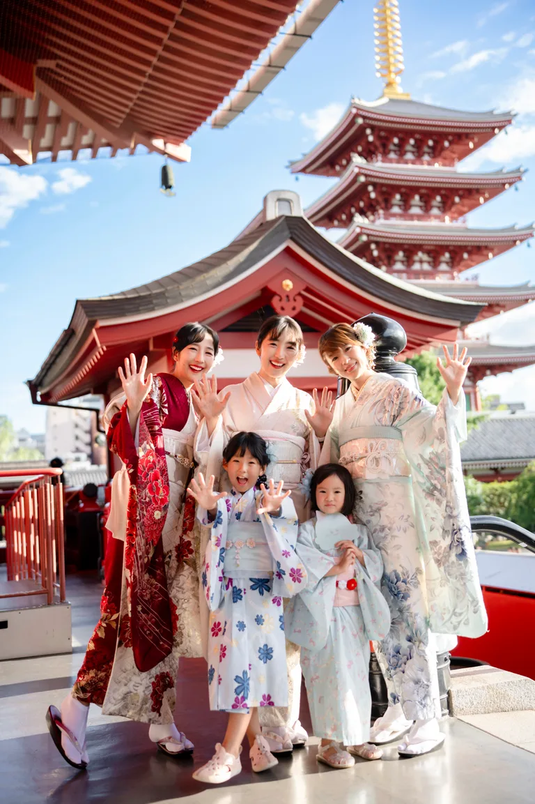 Kid's Yukata — style 5
